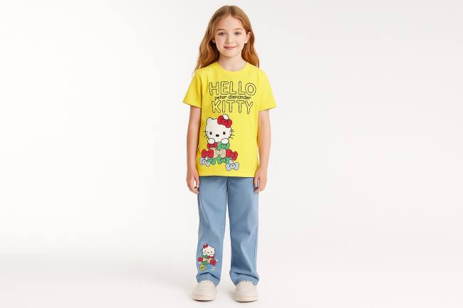 لباس زرد دخترانه