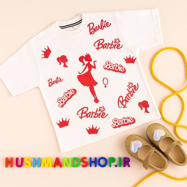 لباس بچه گانه سفید صورتی