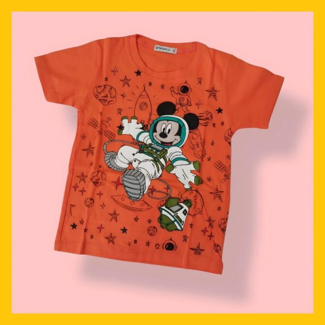 تیشرت طرح میکی موس