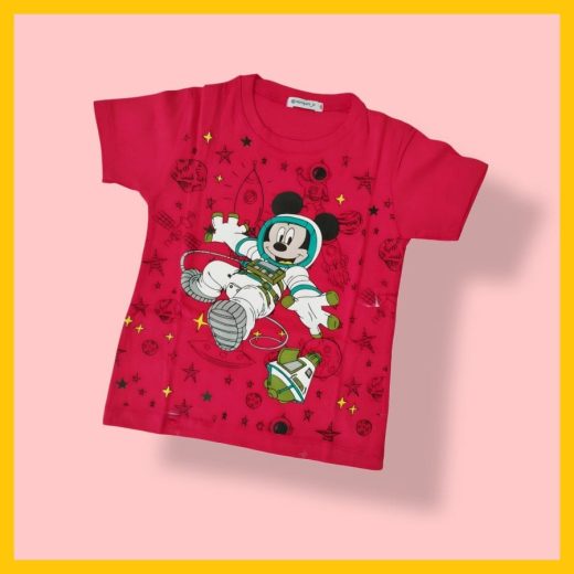 تیشرت میکی‌ موس بچگانه قرمز