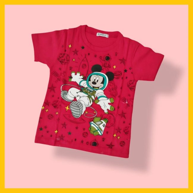 تیشرت میکی‌ موس بچگانه قرمز