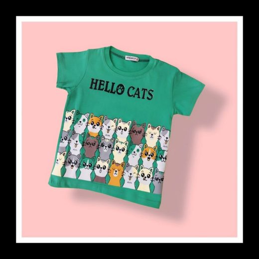 تیشرت نوزادی گربه ای