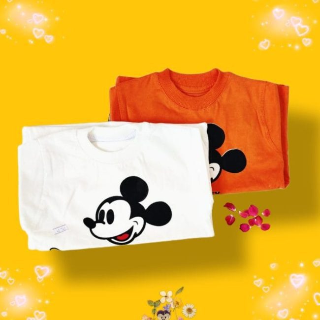 لباس بچه گانه ست بلوز و شورتک بچه گانه میکی موس