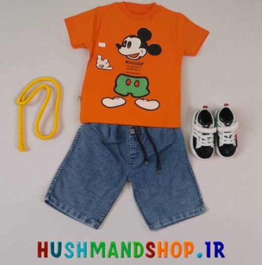 شلوارک تیشرت بچه گانه