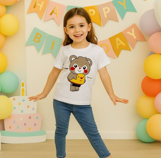 لباس دخترانه اردک خرسی