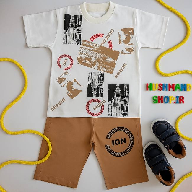 ست لباس بچه گانه پسرانه