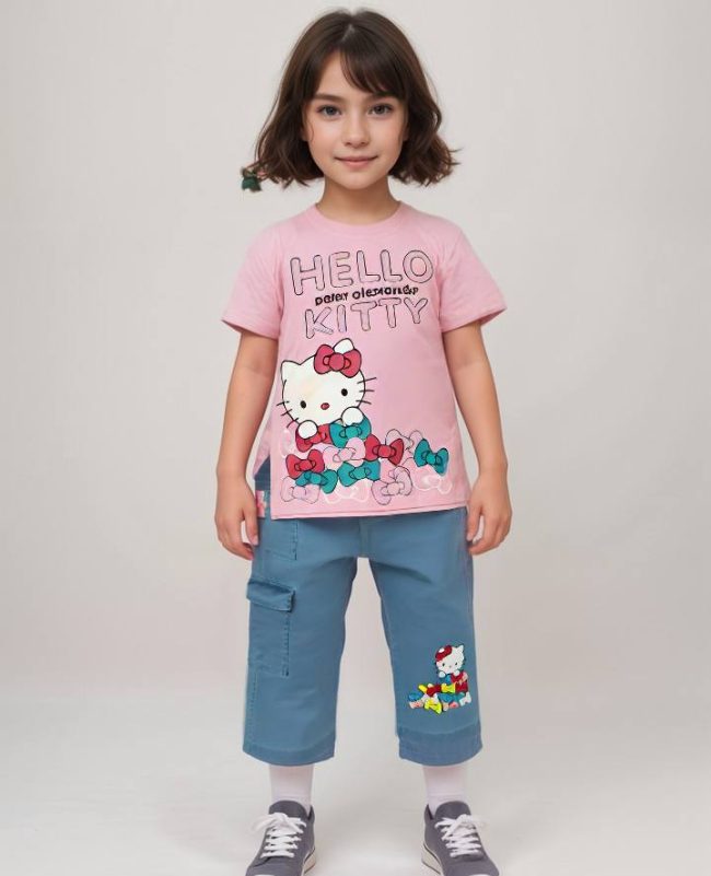 تیشرت شلوارک دخترانه