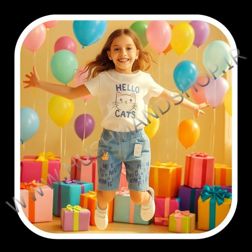 شورتک جین بچه گانه