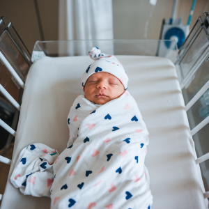 لباس بیمارستانی برای نوزاد