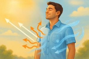 چطور یک لباس میتواند دمای بدن ما را در تابستان کاهش دهد