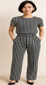 استایل مناسب افراد قد کوتاه و لاغر