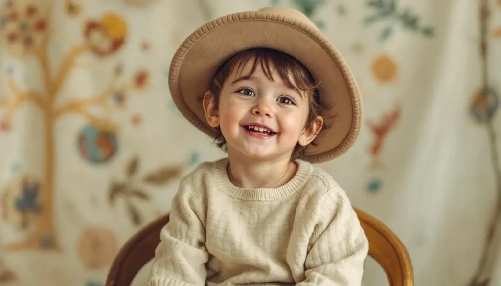 پسر بچه شاد