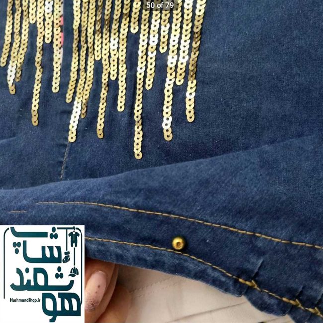 ست دو تکه دخترانه جلیقه جین کلاه‌دار و بلوز پنبه‌ای طرح پرنسس (۲ تا ۵ سال)(کد24) - Image 6